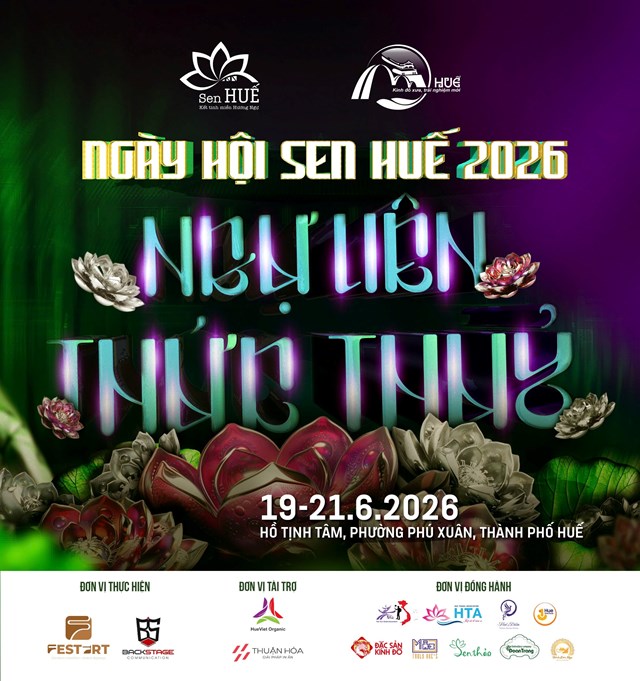 Huế “đánh thức” vẻ đẹp sen ngự tại Ngày hội Sen 2026 - Ảnh 1
