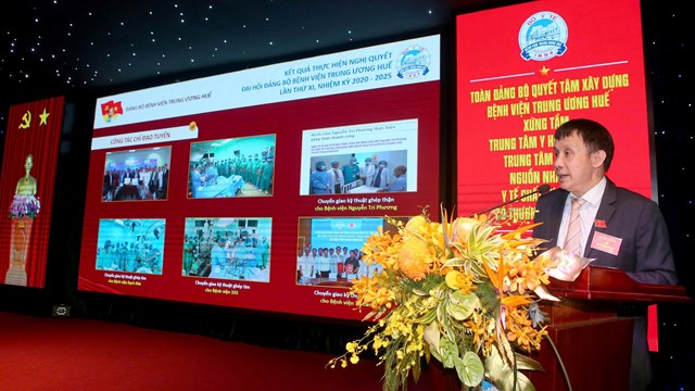 GS.TS Phạm Như Hiệp tiếp tục được t&iacute;n nhiệm tuyệt đối, t&aacute;i đắc cử chức B&iacute; thư Đảng ủy Bệnh viện Trung ương Huế