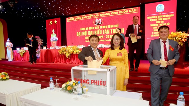 Đại hội Đảng bộ Bệnh viện Trung ương Huế lần thứ XII, Nhiệm kỳ 2025&ndash;2030