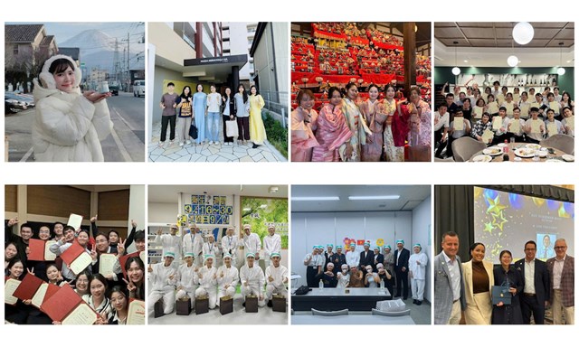Kh&ocirc;ng chờ đến khi tốt nghiệp, sinh vi&ecirc;n được tham gia c&aacute;c chuyến tham quan thực tế, kiến tập nghề nghiệp, học kỳ doanh nghiệp v&agrave; l&agrave;m việc to&agrave;n thời gian tại kh&aacute;ch sạn, nh&agrave; h&agrave;ng, c&ocirc;ng ty lữ h&agrave;nh như một nh&acirc;n sự thực thụ.