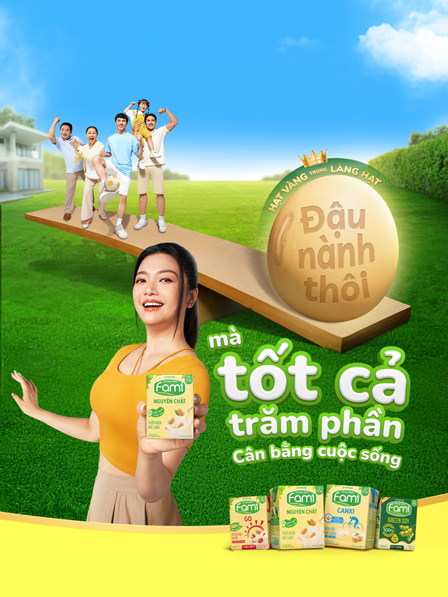 Fami vững v&#224;ng ng&#244;i vị dẫn đầu thị trường sữa đậu n&#224;nh Việt Nam - Ảnh 1