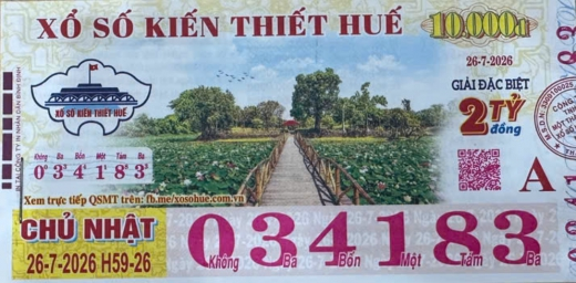 Xổ số Chủ Nhật đóng góp gần 170 tỷ đồng cho công tác bảo tồn di sản Huế - Ảnh 1