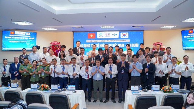 Hội thảo g&oacute;p phần tăng cường hợp t&aacute;c Việt Nam &ndash; H&agrave;n Quốc trong chuyển đổi số v&agrave; ứng dụng tr&iacute; tuệ nh&acirc;n tạo v&agrave;o lĩnh vực y tế