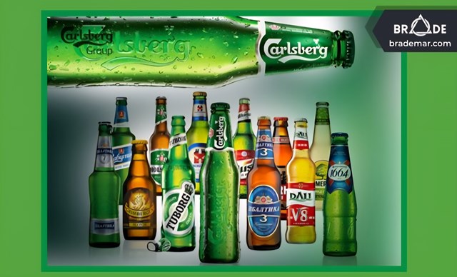 Danh mục sản phẩm hiện nay của Carlsberg Việt Nam gồm: Carlsberg, 1664 Blanc, Tuborg, Tuborg Ice, Somersby, Huda, Huda Ice Blast, Huda Gold v&agrave; Halida. (Ảnh nguồn IT)