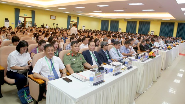 C&aacute;c đại biểu tham dự Hội nghị khoa học ph&ograve;ng chống ung thư thường ni&ecirc;n Huế lần thứ 14. (Ảnh: Bệnh viện Trung ương Huế)