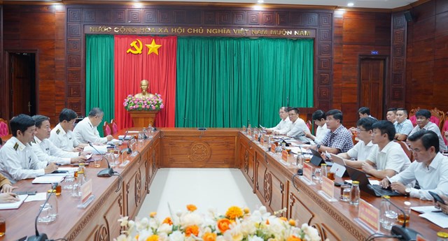 Quang cảnh hội nghị c&ocirc;ng bố quyết định kiểm to&aacute;n hai chuy&ecirc;n đề tại&nbsp;Đắk Lắk. (Ảnh: KTNN khu vực VIII)