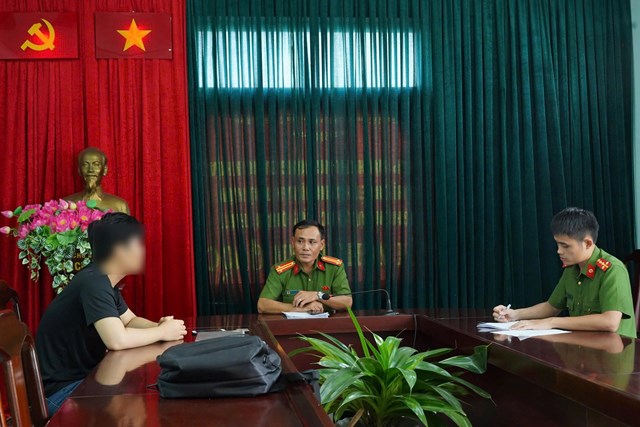 Vụ việc đang được Công an phường Phú Xuân thụ lý, điều tra làm rõ. (Ảnh: CACC)