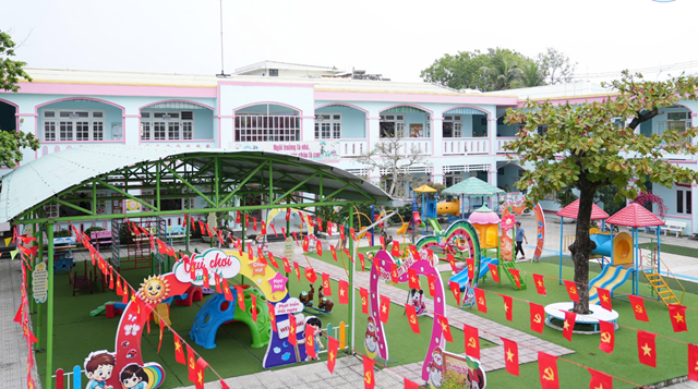 Cơ sở nh&agrave;, đất số 191 Huỳnh Th&uacute;c Kh&aacute;ng được chuyển đổi c&ocirc;ng năng, phục vụ Trường Mầm non Tam Kỳ 1.