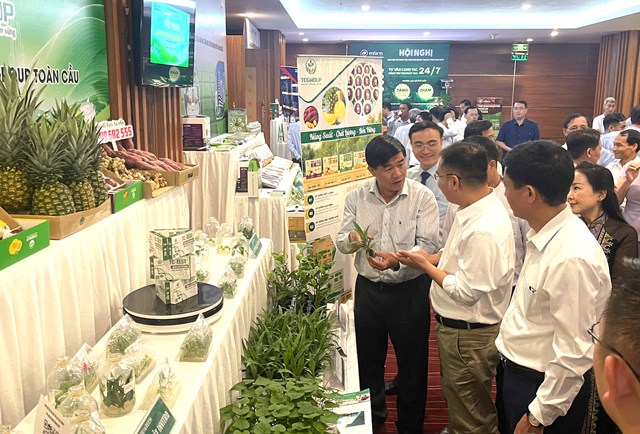 Sản phẩm c&acirc;y chanh leo v&agrave; nhiều c&acirc;y trồng kh&aacute;c gần đ&acirc;y c&oacute; mặt tại nhiều hội chợ trưng bảy sản phẩm n&ocirc;ng nghiệp chất lượng cao.