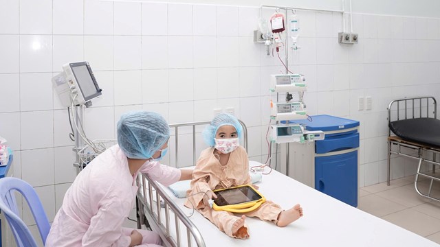 Bệnh nhi Thalassemia phục hồi sau gh&eacute;p tế b&agrave;o gốc tạo m&aacute;u đồng loại