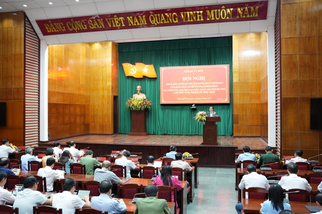 Th&#224;nh ủy Huế: Đổi mới tổ chức, kiến tạo hệ thống ch&#237;nh trị tinh gọn, hiệu quả - Ảnh 1