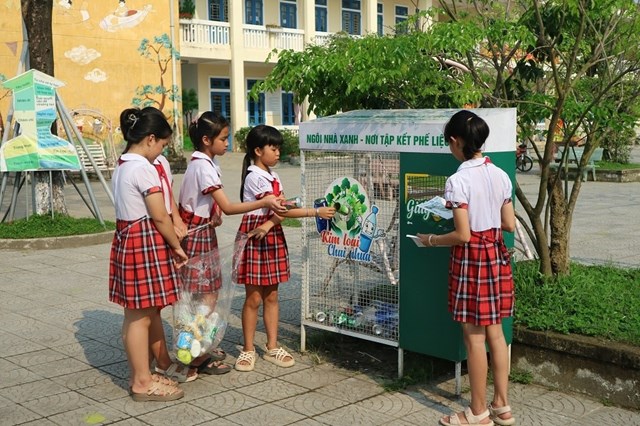 Huế lan tỏa m&ocirc; h&igrave;nh trường học kh&ocirc;ng r&aacute;c thải nhựa&nbsp;
