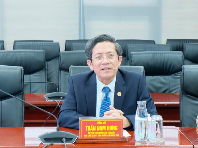 Ph&oacute; Chủ tịch UBND th&agrave;nh phố Trần Nam Hưng&nbsp;cho biết, Đ&agrave; Nẵng sẽ phối hợp, hỗ trợ cho Hiệp hội tổ chức Hội nghị VIP (ảnh: Thanh Thảo).