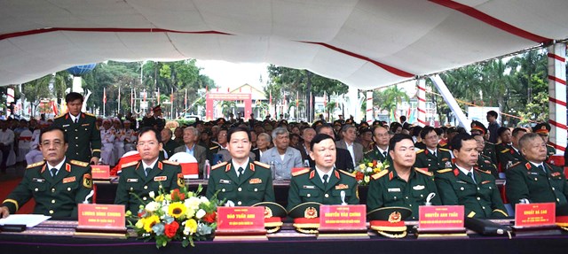 C&aacute;c đại biểu tham dự buổi lễ kỷ niệm.