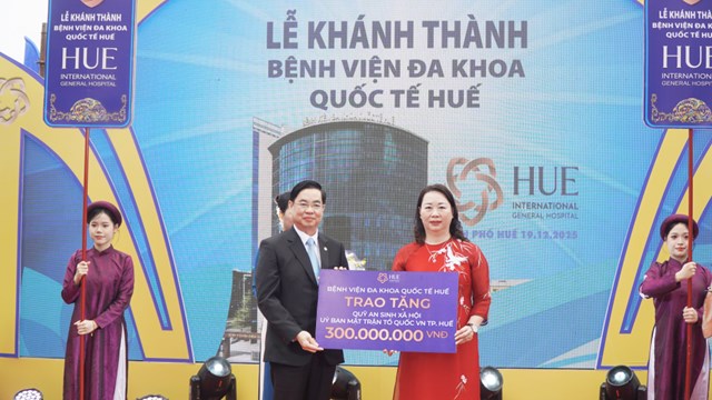 Khánh thành Bệnh viện Đa khoa Quốc tế Huế, nâng tầm y tế chất lượng cao khu vực miền Trung - Ảnh 1