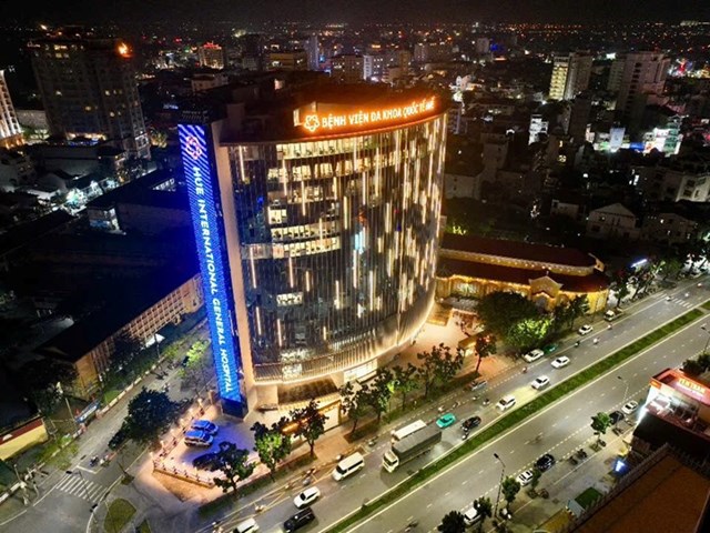 &nbsp;Bệnh viện Đa khoa Quốc tế Huế về đ&ecirc;m