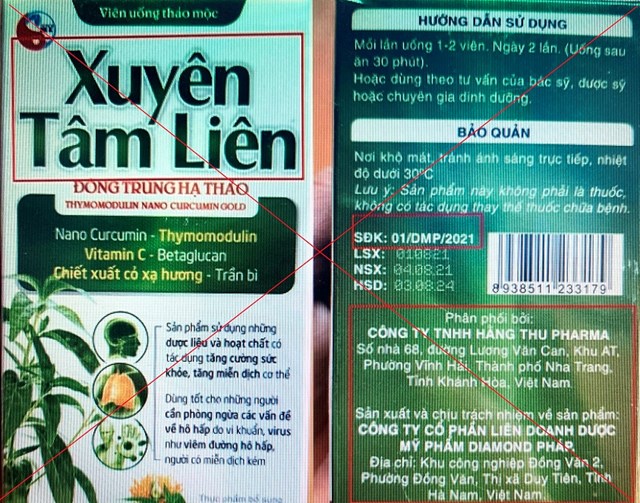 Cảnh b&#225;o TPBVSK Xuy&#234;n T&#226;m Li&#234;n c&#243; khả năng điều trị Virus - Ảnh 2