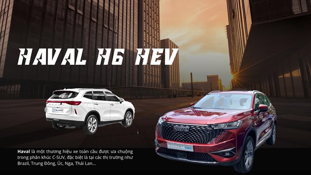 Haval H6 HEV - "t&acirc;n binh" trong l&agrave;ng SUV ra nhập thị trường Việt Nam