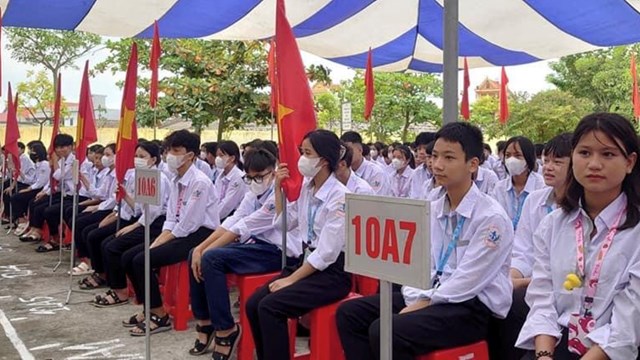 Nam Định: Trung t&#226;m GDNN – GDTX huyện Trực Ninh  khai giảng năm học mới - Ảnh 2