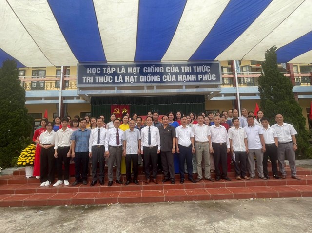 Nam Định: Trung t&#226;m GDNN – GDTX huyện Trực Ninh  khai giảng năm học mới - Ảnh 3