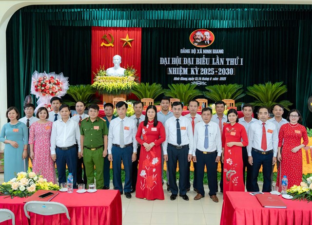 Đại hội đại biểu Đảng bộ x&#227; Ninh Giang lần thứ nhất, nhiệm kỳ 2025 – 2030 - Ảnh 4