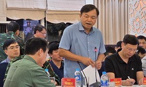 Thứ trưởng Bộ N&ocirc;ng nghiệp v&agrave; M&ocirc;i trường Nguyễn Ho&agrave;ng Hiệp
