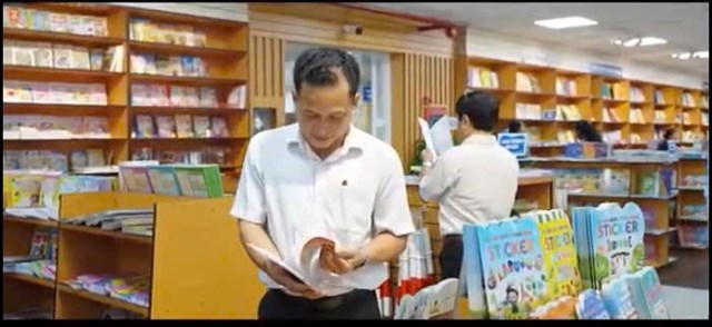 Tưng bừng khai trương Nh&#224; s&#225;ch v&#224; Thiết bị trường học Nguyễn Tri Phương theo m&#244; h&#236;nh mới - Ảnh 1