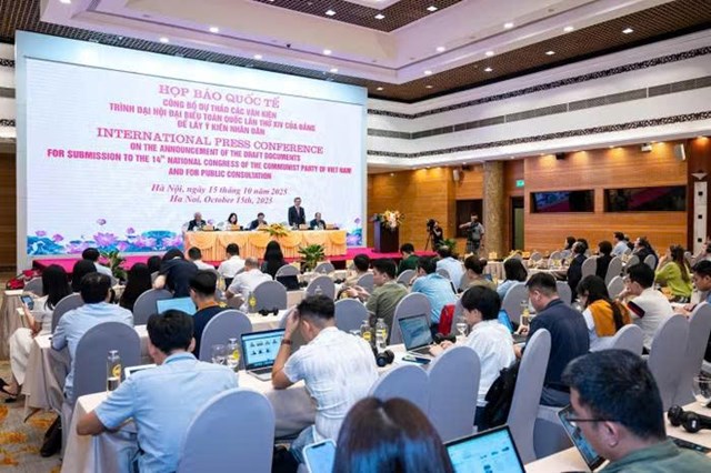 Quang cảnh buổi Họp b&aacute;o&nbsp;
