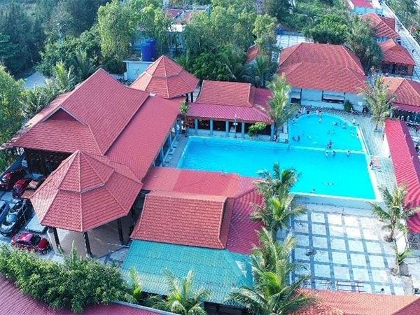 Một khu nghỉ dưỡng tại biển Quỳnh