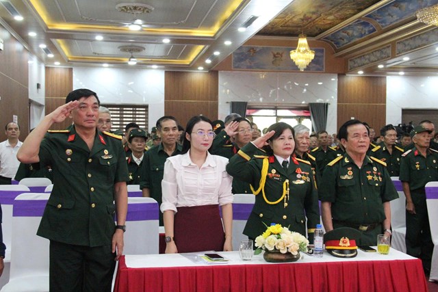 Cựu chiến binh 379 Bắc Lào sum họp kỷ niệm 47 năm thành lập - Ảnh 2