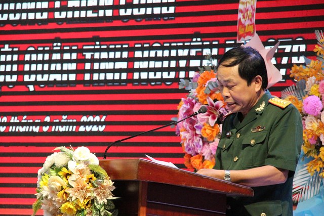 CCB Th&aacute;i Do&atilde;n Sỹ Ph&oacute; Ban LLQTNVN tỉnh Nghệ An ph&aacute;t biểu