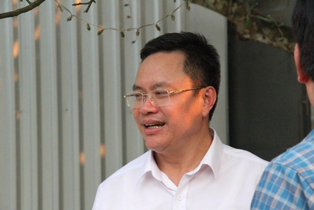 &Ocirc;ng Ho&agrave;ng Đ&igrave;nh Mỹ, Chủ tịch UBND x&atilde; Y&ecirc;n Xu&acirc;n, tỉnh Nghệ An rất t&acirc;m huyết với m&ocirc; h&igrave;nh bảo tồn ch&egrave; Gay tại địa phương