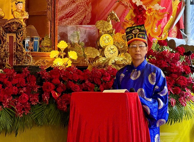 Dấu ấn văn hóa tâm linh từ lễ giỗ Thánh Mẫu Liễu Hạnh tại Đền Chợ Củi - Ảnh 3