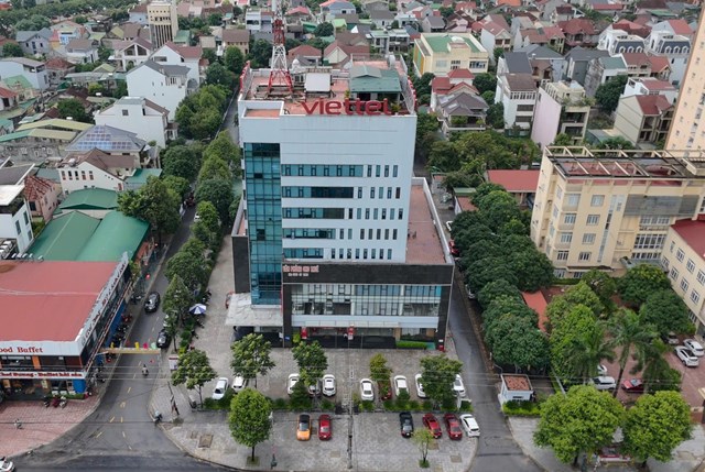 T&ograve;a nh&agrave; trung t&acirc;m Viettel tại Nghệ An