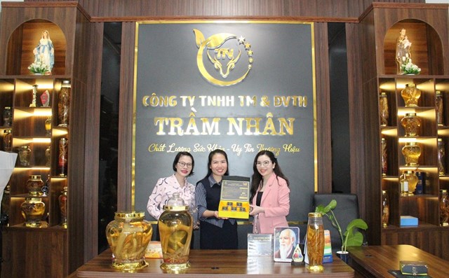 Nhung hươu Trầm Nh&acirc;n với nhiều sản phẩm đạt chuẩn OCOP từ 3 sao trở l&ecirc;n