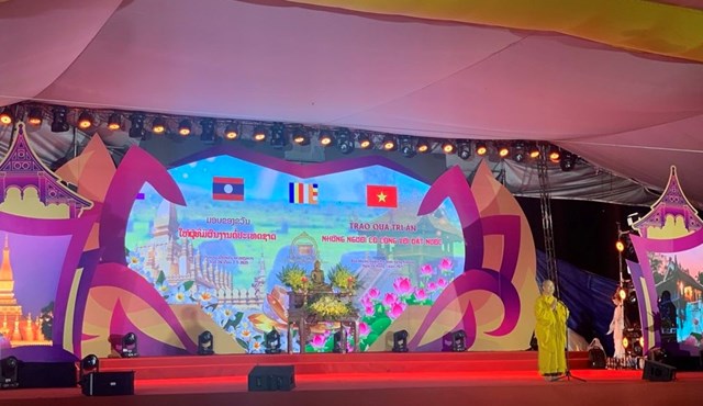Đại lễ kỷ niệm 78 năm Ng&#224;y Thương binh - Liệt sĩ Việt Nam tại L&#224;o: Thắp s&#225;ng ngọn lửa tri &#226;n, vun đắp t&#236;nh hữu nghị Việt – L&#224;o - Ảnh 4