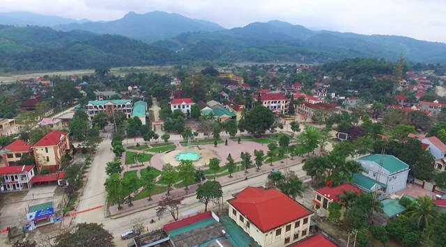 Một g&oacute;c trung t&acirc;m x&atilde; Quỳ Ch&acirc;u