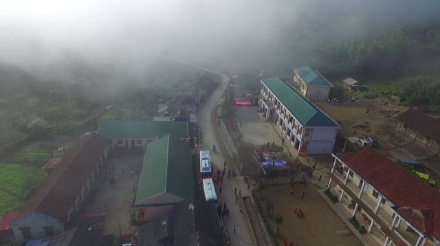 Mường Lống bi&ecirc;n giới Việt L&agrave;o (Ảnh Quốc Kh&aacute;nh)