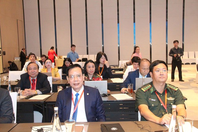 Đại biểu Li&ecirc;n hiệp C&aacute;c tổ chức hữu nghị tỉnh Nghệ An dự hội thảo