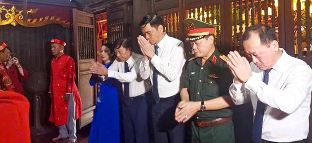 Nghệ An: Trang trọng Lễ giỗ lần thứ 233 của Ho&#224;ng đế Quang Trung - Ảnh 3