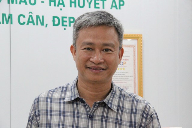 Anh Phan Xuân Diện, Chủ tịch HĐQT kiêm Giám đốc Công ty CP Dược liệu Pù Mát