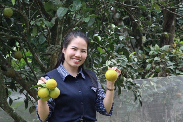 Vợ chồng hạnh ph&uacute;c với cơ ngơi xanh m&igrave;nh l&agrave;m ra