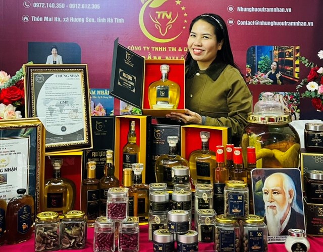 Sản phẩm nhung hươu Trầm Nh&acirc;n (Hương Sơn, H&agrave; Tĩnh) được c&ocirc;ng nhận đạt chuẩn OCOP 3 sao