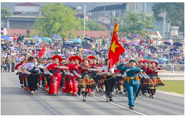 Truyền h&#236;nh trực tiếp lễ diễu binh, diễu h&#224;nh kỷ niệm 70 năm chiến thắng Điện Bi&#234;n Phủ - Ảnh 2