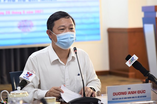 &Ocirc;ng Duong Anh Đức - Ph&oacute; Chủ tịch UBND TP.HCM - Ảnh: Zingnews