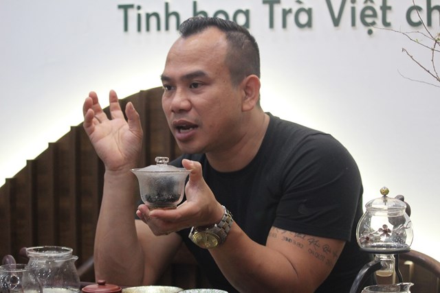 Anh Dương Tử Cương - CEO Trà Việt Tú chia sẻ về các sản phẩm Trà Việt Tú.
