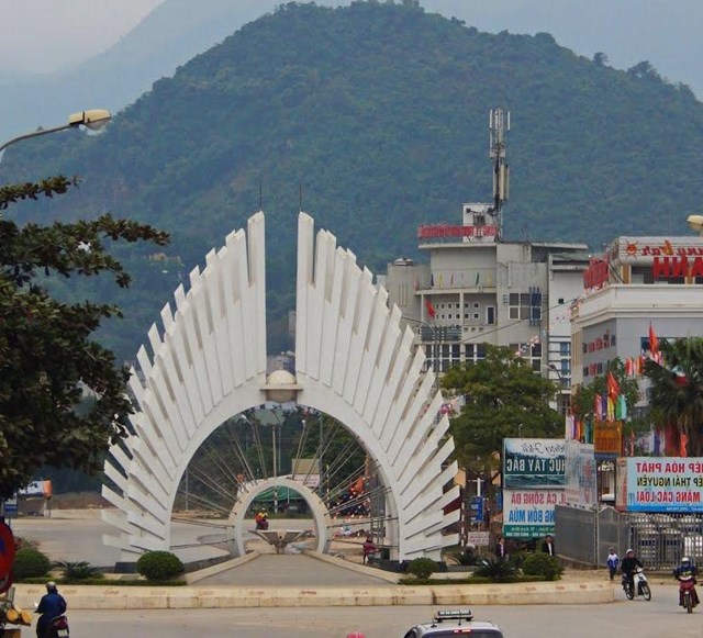 Tân Thịnh là một trong những phường trung tâm của TP Hòa Bình.