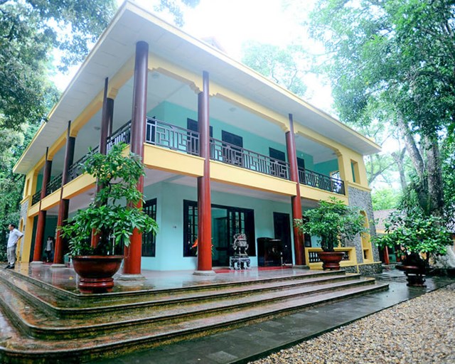 Ngôi nhà hai tầng của Chủ tịch Hồ Chí Minh từ năm 1960 đến năm 1969.