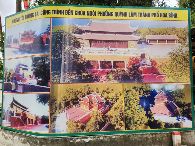Thiết kế dự thảo Đền Ch&uacute;a Ng&ograve;i được tr&ugrave;ng tu, x&acirc;y dựng trong tương lai.