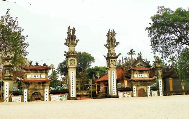 Công trình lịch sử văn hóa được đã, tôn tạo và phát huy giá trị. 